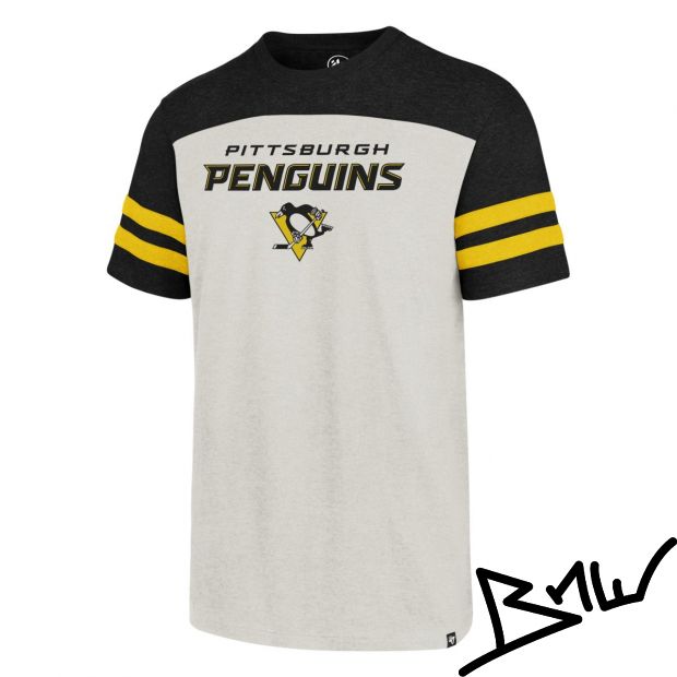 47BRAND - PITTSBURGH PENGUINS - ENDGAME - NHL CLUB T-SHIRT - tricolor