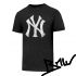 47BRAND - NEW YORK YANKEES MLB - KNOCKAROUND CLUB T-SHIRT - black