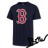 47BRAND - BOSTON RED SOX - IMPRINT SUPER RIVAL - MLB T-SHIRT - navy